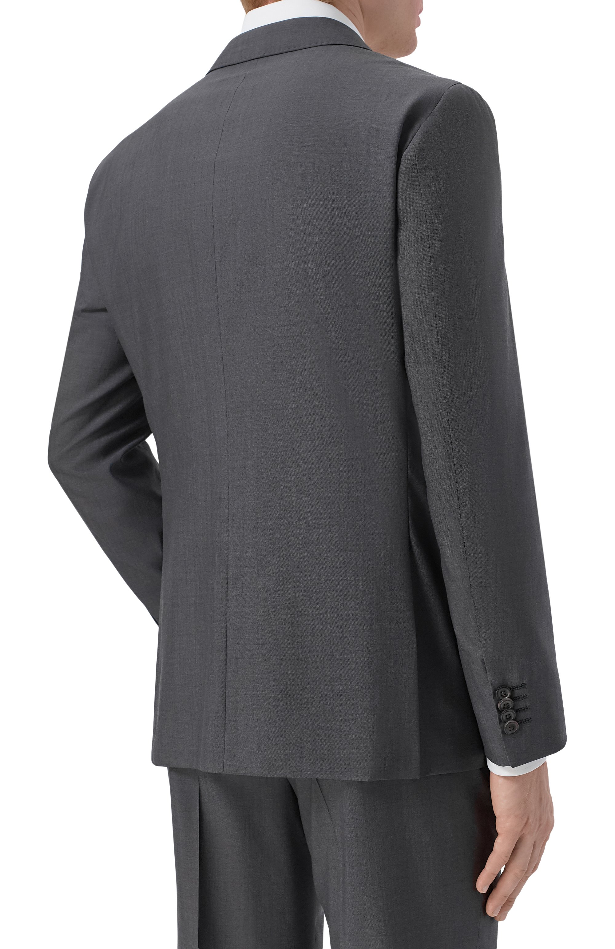 Шерстяной костюм CORNELIANI темно-серого цвета по цене 181500 руб., арт. 276005/2718414_SET, фото 3 Шерстяной костюм CORNELIANI, арт. 276005/2718414_SET, фото 3