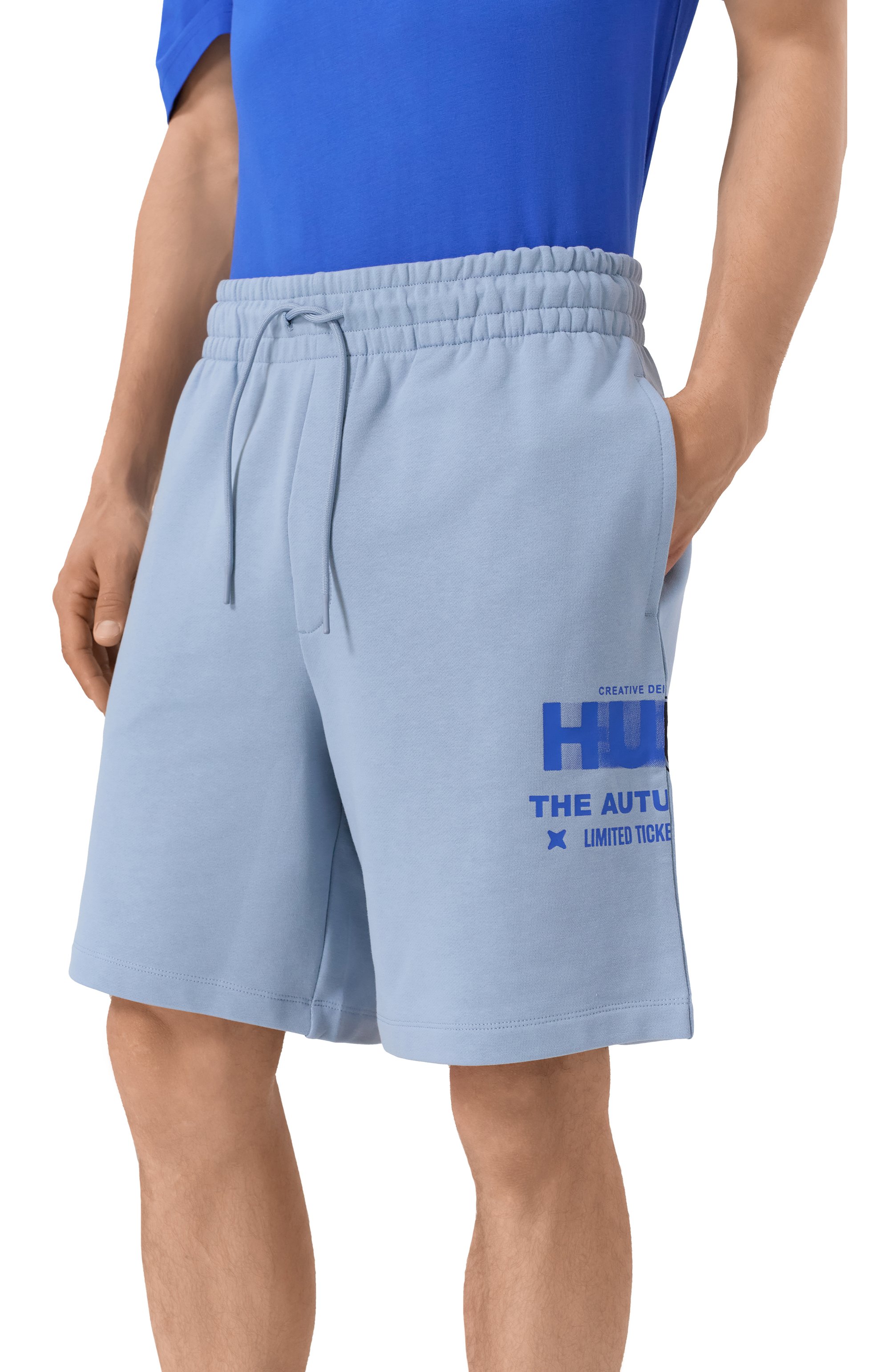 Хлопковые шорты HUGO BLUE, арт. 50544198, фото 3