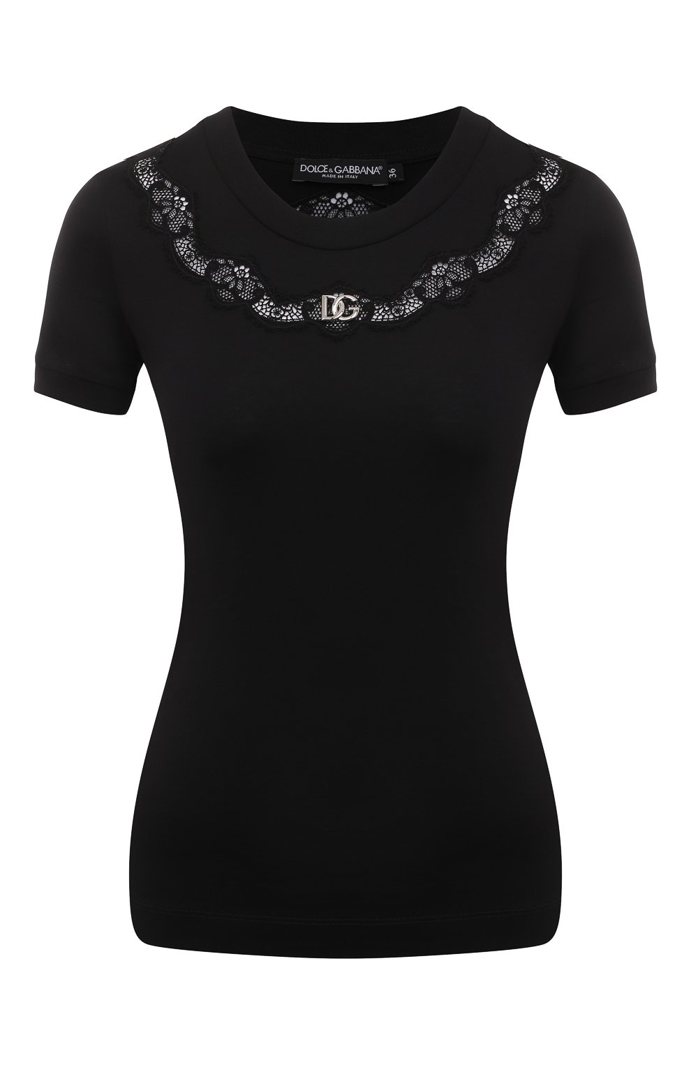 Хлопковая футболка DOLCE & GABBANA, арт. F8T66Z/G7H1Z, фото 1