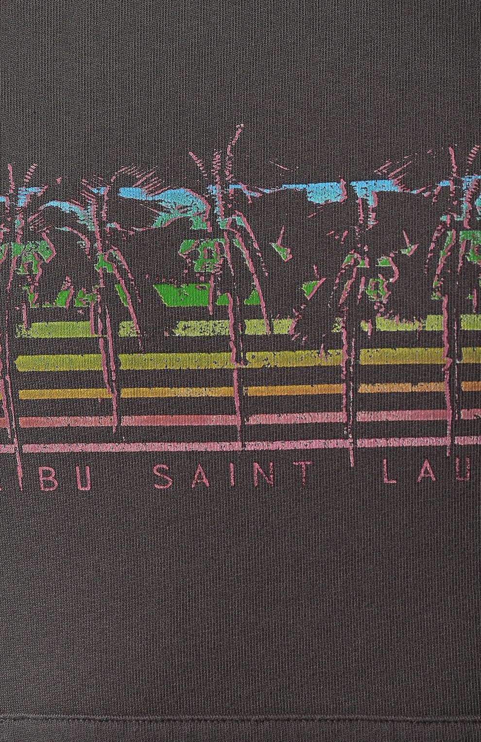 Хлопковое худи SAINT LAURENT, арт. 597199/YBQQ2, фото 5