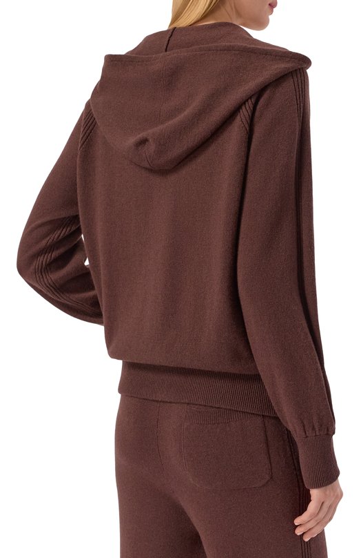 Кардиган из шерсти и кашемира MVST M25.1MW.K011 Коричневый  M25.1MW.K011 Фото 4