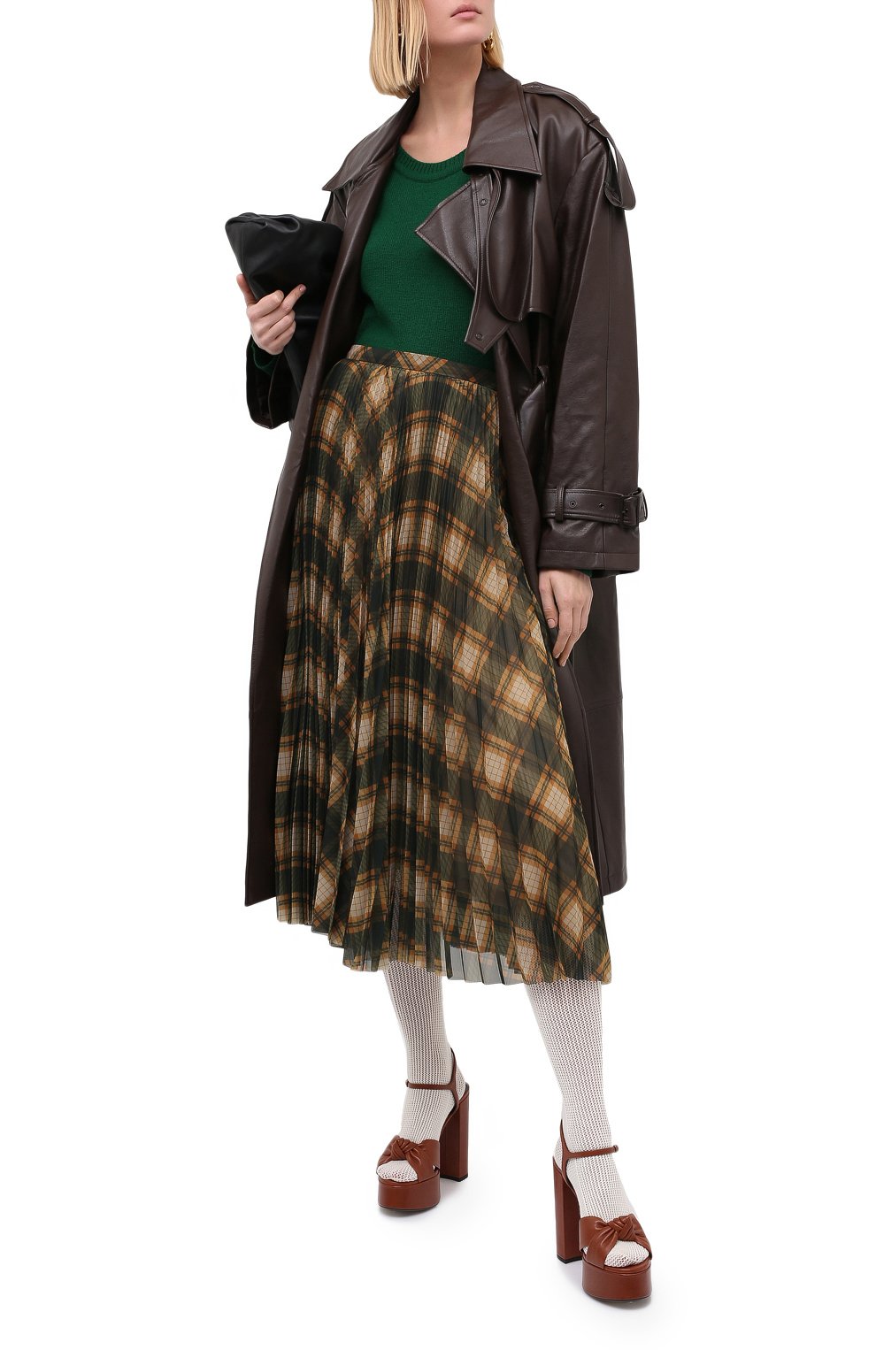 Кашемировый пуловер GUCCI зеленого цвета по цене 136800 руб., арт. 628410/XKBB2, фото 2 Кашемировый пуловер GUCCI, арт. 628410/XKBB2, фото 2