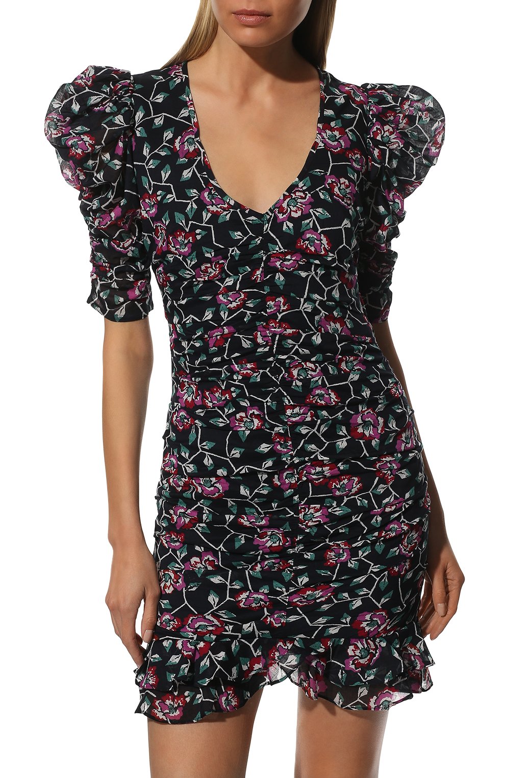 Хлопковое платье ISABEL MARANT ETOILE, арт. R02102-22P032E/SIRENY, фото 3