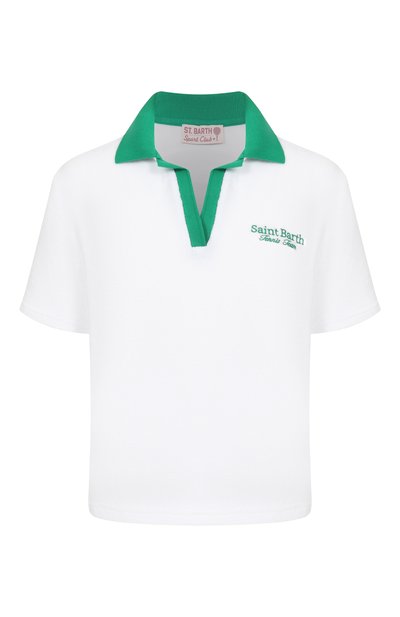Женское хлопковое поло MC2 SAINT BARTH, арт. STBW JAIME/05856H