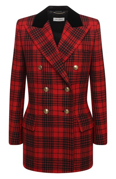 Шерстяной жакет SAINT LAURENT, арт. 641430/Y8B17, фото 1