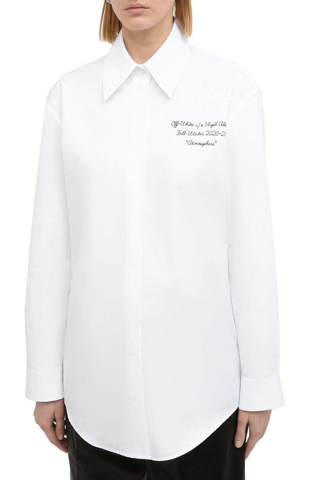 Хлопковая рубашка OFF-WHITE, арт. 0WGA031E20FAB0030110, фото 3