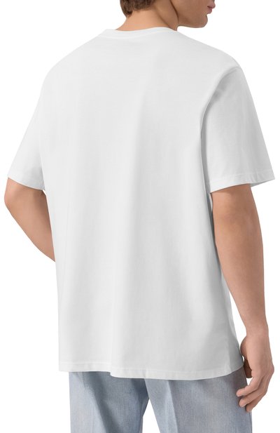 Хлопковая футболка BISIBIGLIO, арт. GIRL B0AT DIP, фото 4