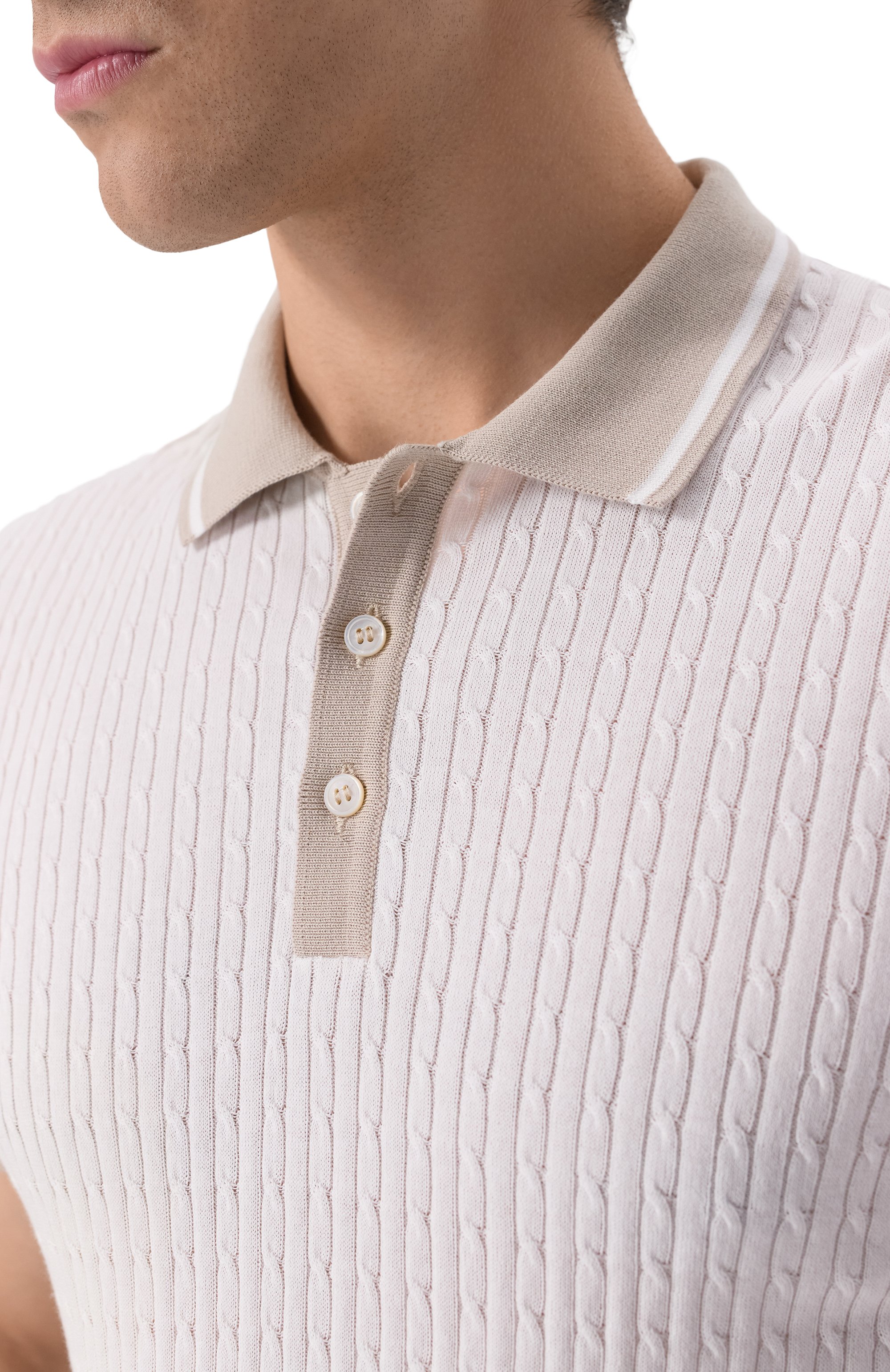 Хлопковое поло GRAN SASSO, арт. 57113/20625, фото 5