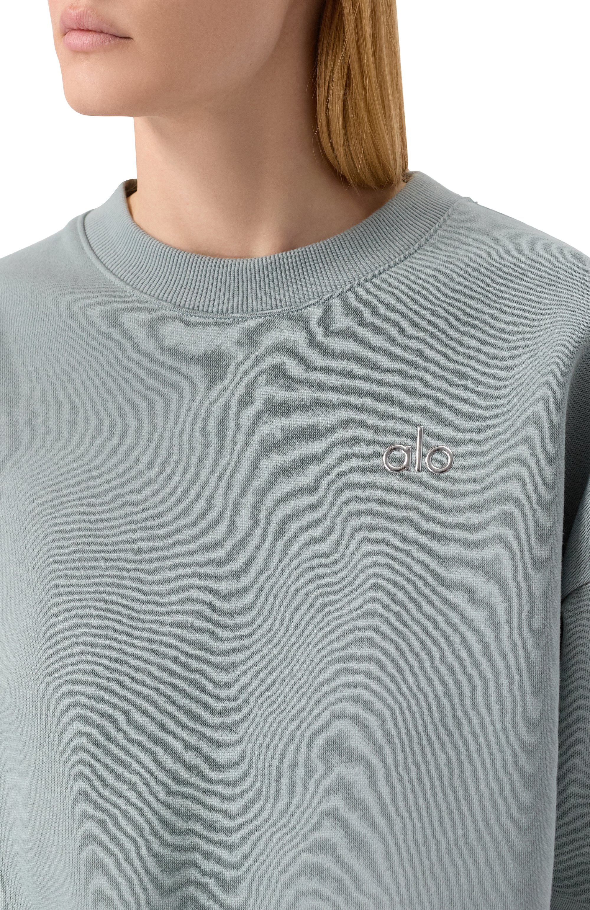 Хлопковый свитшот ALO YOGA, арт. U3031RG, фото 5