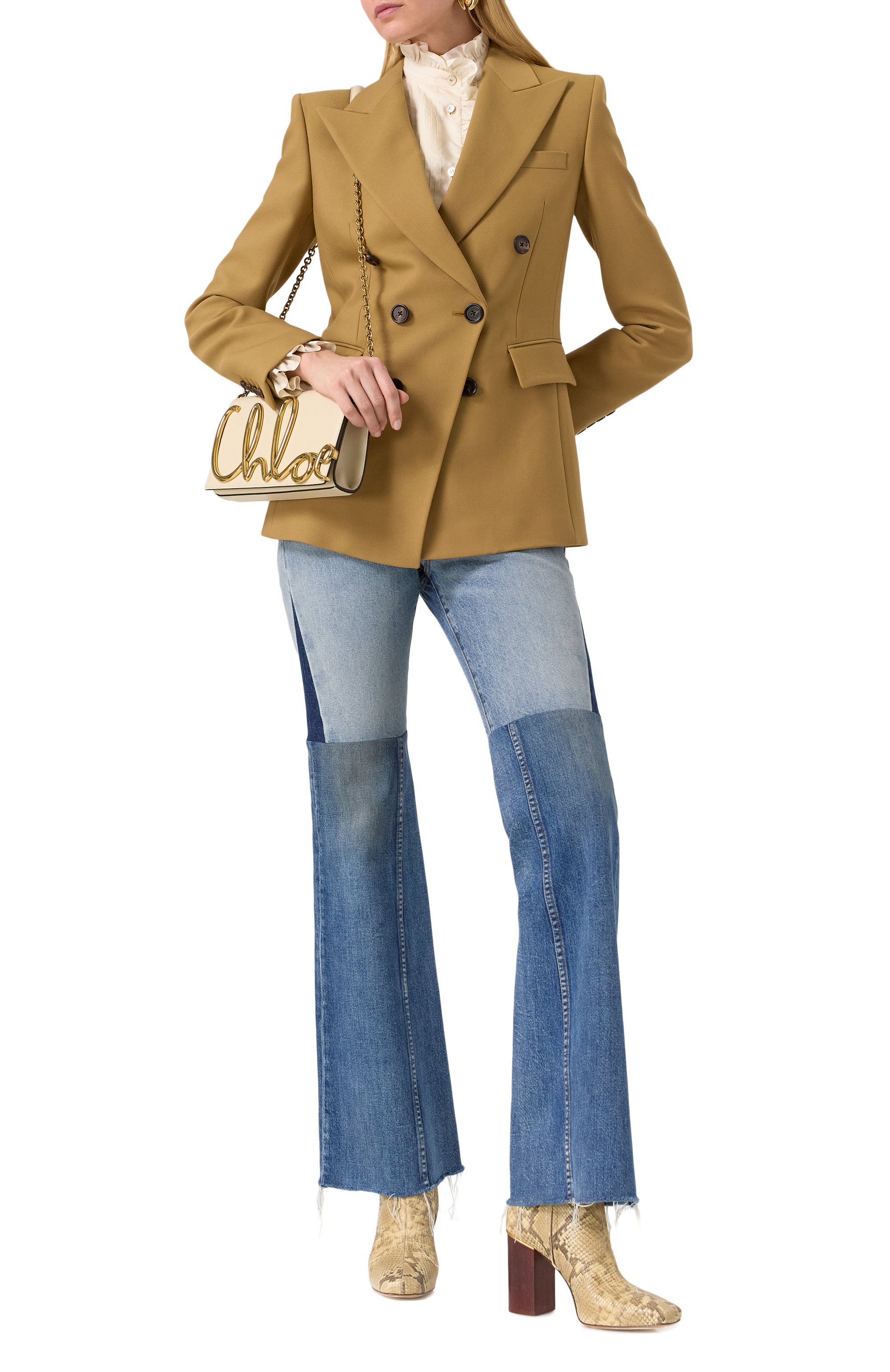 Кожаные ботильоны ambre CHLOÉ, арт. CHC24A03XLX, фото 2