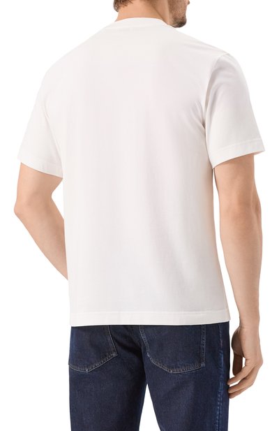 Хлопковая футболка BURBERRY, арт. 8110112, фото 4