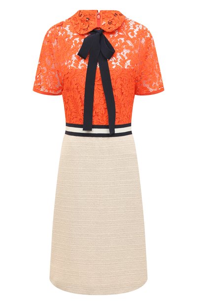 Платье из хлопка и вискозы GUCCI, арт. 569954 ZABMT, фото 1