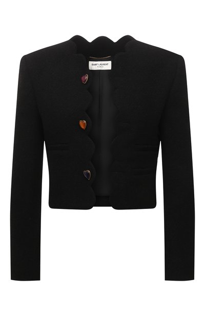 Шерстяной жакет SAINT LAURENT, арт. 686538/Y3C73, фото 1