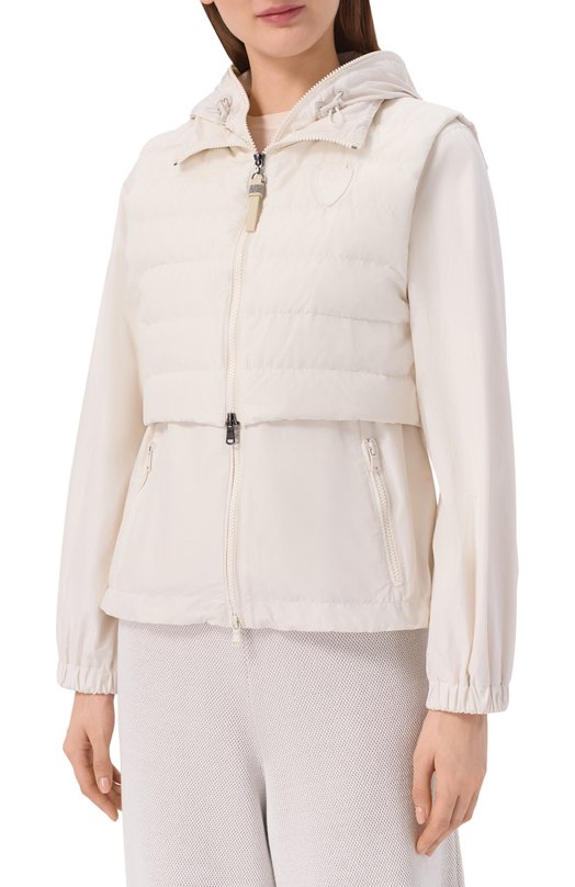 Комплект из жилета и ветровки Brunello Cucinelli MH5257933 Белый  MH5257933 Фото 3
