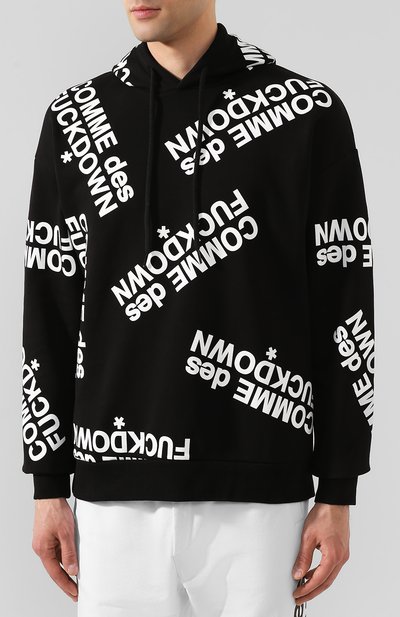 Хлопковое худи COMME DES FUCKDOWN, арт. CDFU713, фото 3
