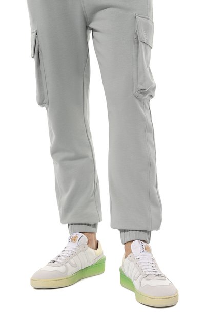 Комбинированные кеды clay LANVIN, арт. FM-SKDK00-MESP-P23, фото 3