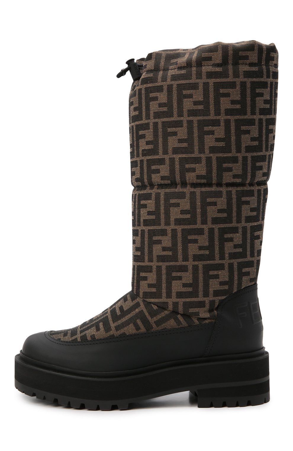 Текстильные сапоги FENDI, арт. 8U8182 AHGK, фото 4