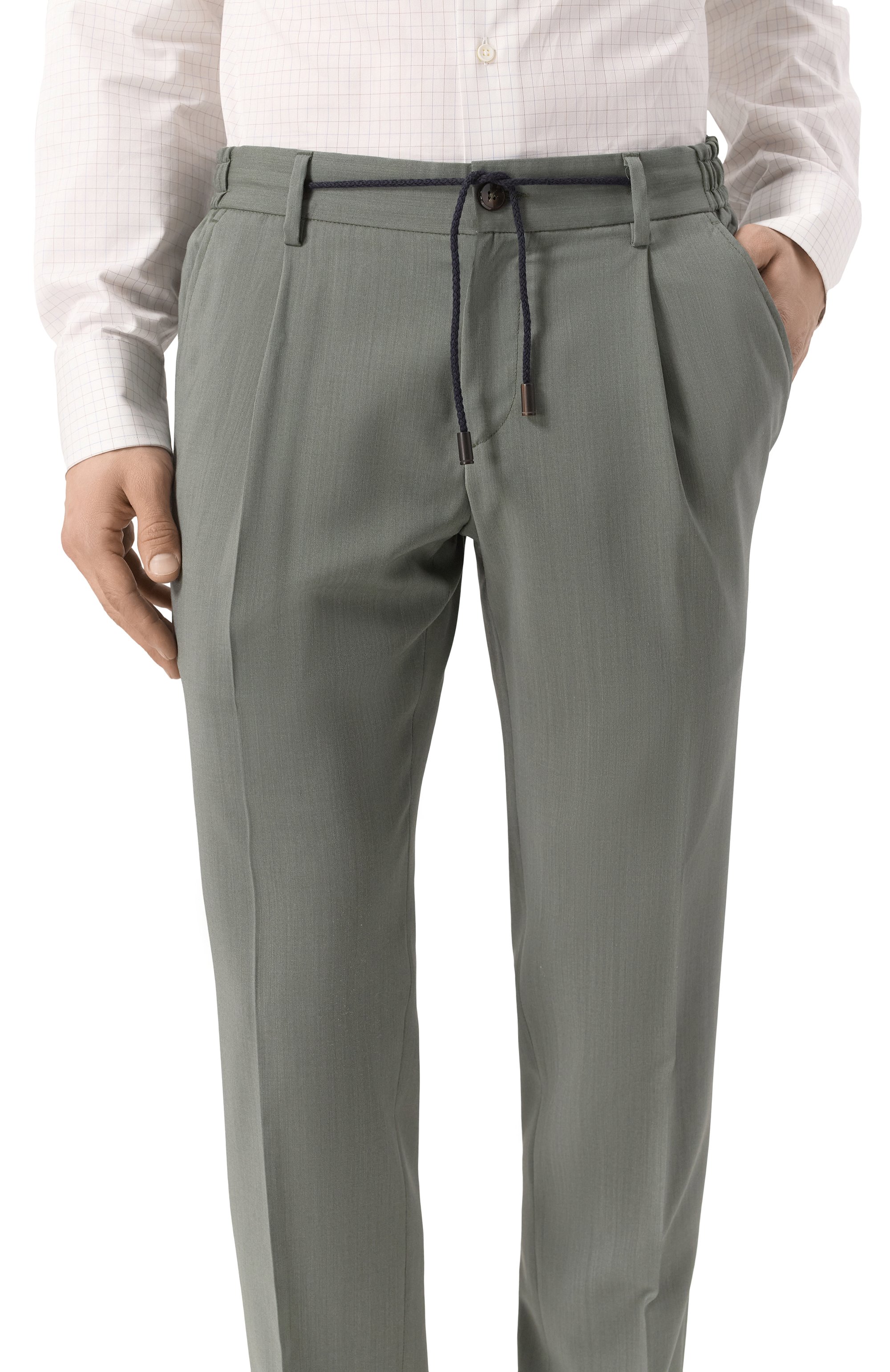 Шерстяные брюки L.B.M. 1911, арт. 8446/54246, фото 5