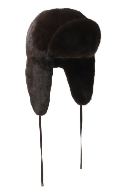 Мужская меховая шапка-ушанка из норки VICTORIA KUSENKOVA, арт. 320200004241