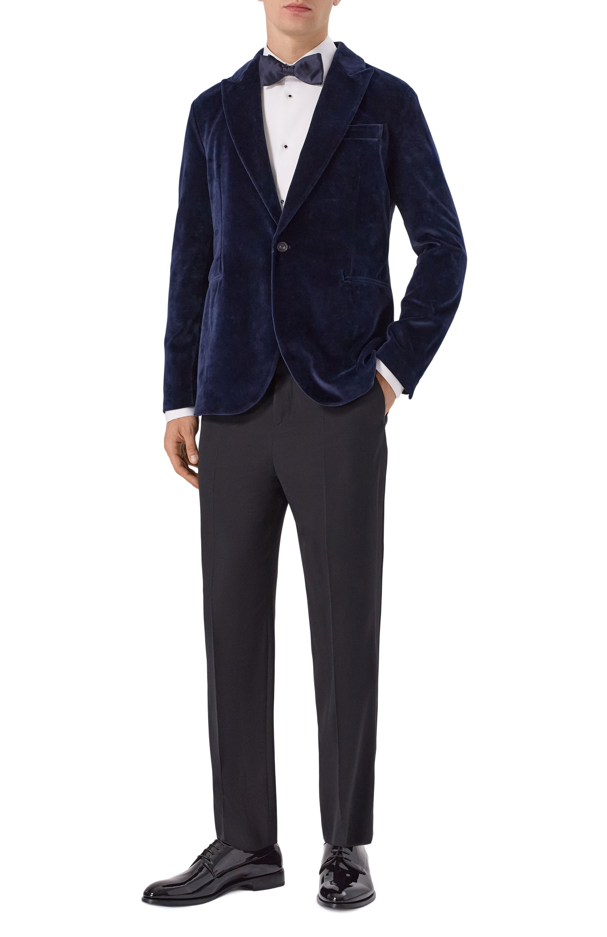 Шерстяные брюки BALMAIN, арт. FH1PM085/MH49, фото 2