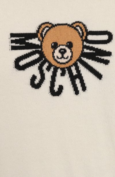 Пуловер из хлопка и шерсти MOSCHINO, арт. M7W00J/LHE43, фото 3