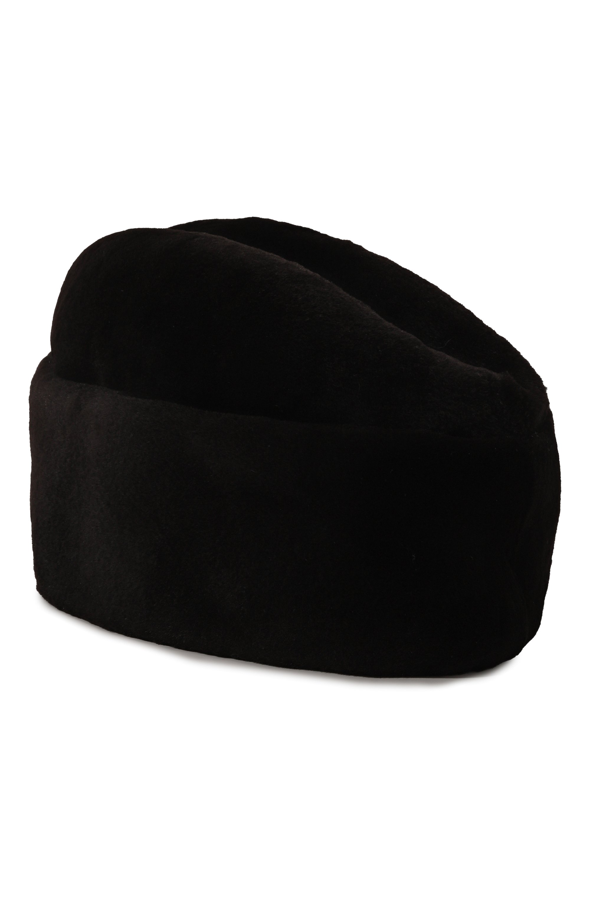 Пилотка из меха норки VICTORIA KUSENKOVA темно-коричневого цвета по цене 74580 руб., арт. 360210004132, фото 2 Пилотка из меха норки VICTORIA KUSENKOVA, арт. 360210004132, фото 2