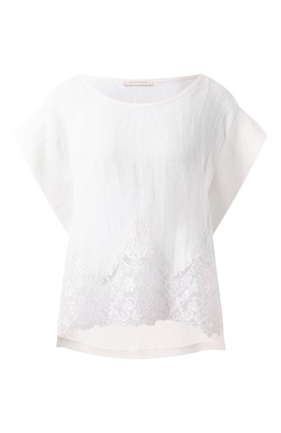 Женский топ изо льна и вискозы MAURIZIO, арт. W08412179