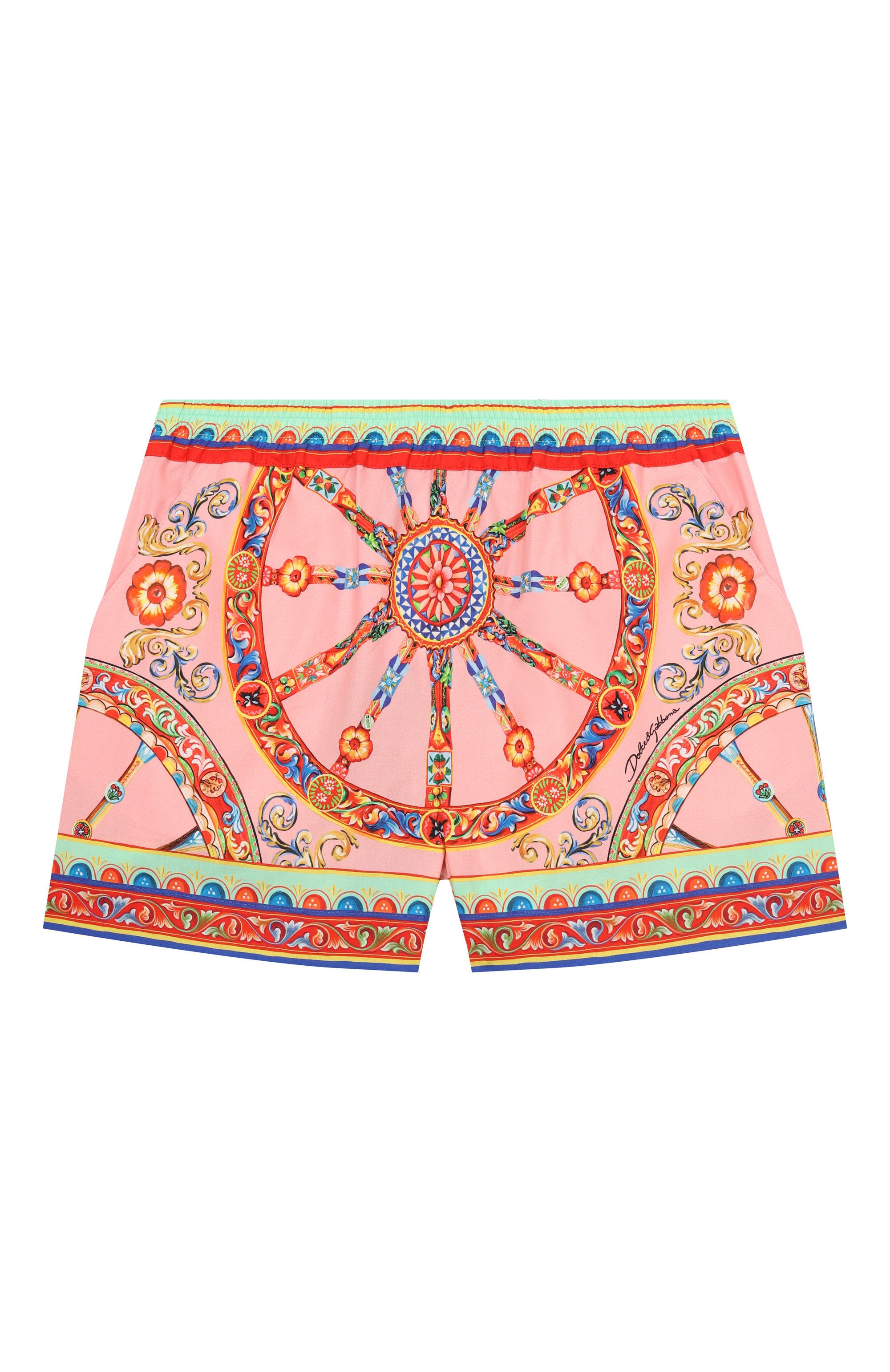 Хлопковые шорты DOLCE & GABBANA, арт. L53Q29/FI501, фото 1