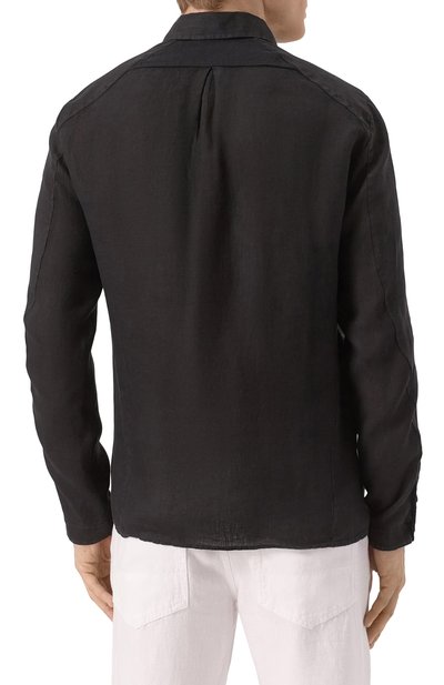 Льняная рубашка TRANSIT, арт. CFUTRZV310, фото 4