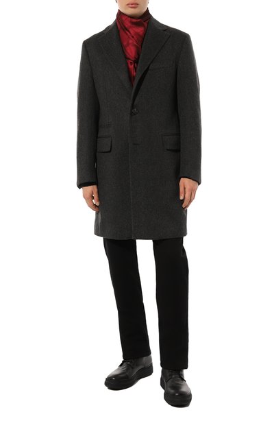 Шарф из шелка и кашемира STEFANO RICCI, арт. MWA3300050/07442, фото 3