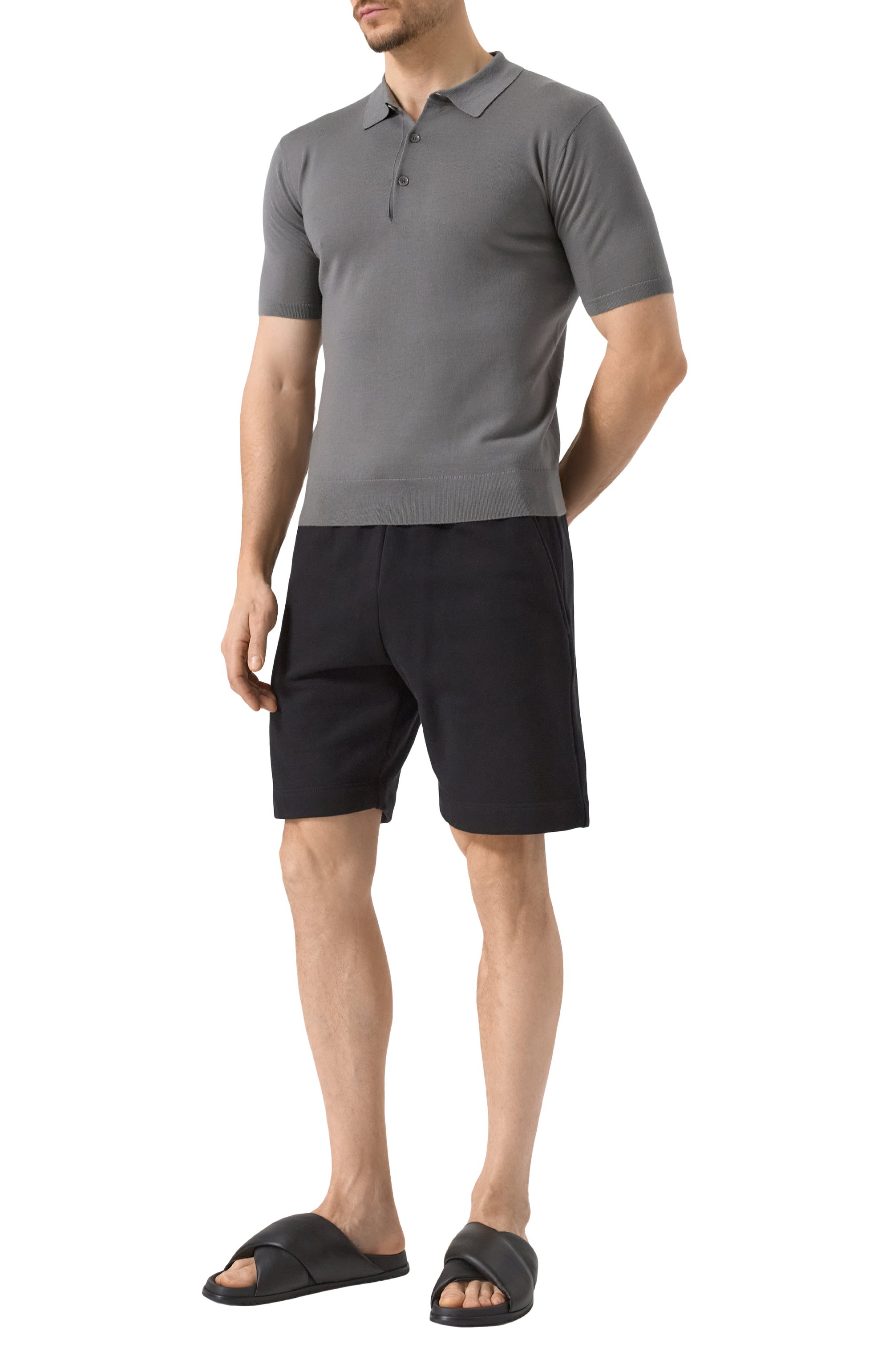 Хлопковые шорты DRIES VAN NOTEN, арт. 251-021158-1610, фото 2