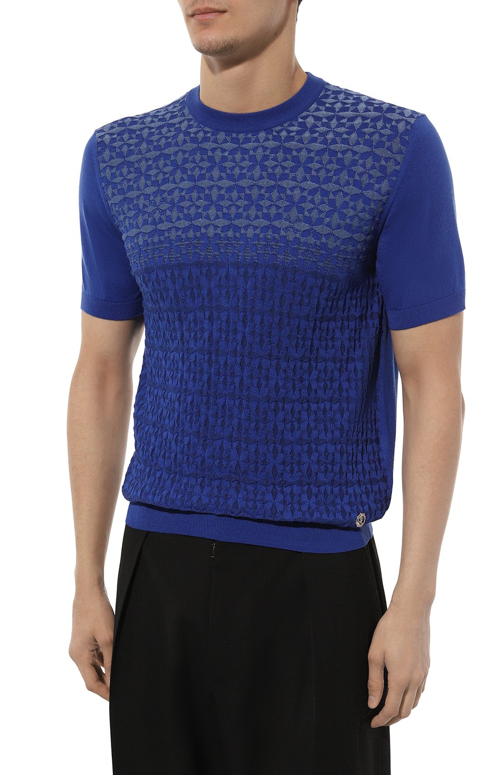 Джемпер из шелка и хлопка STEFANO RICCI, арт. K818085G10/F24287, фото 3