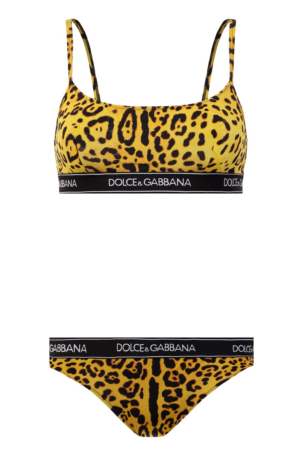 Раздельный купальник DOLCE & GABBANA леопардового цвета по цене 47800 руб., арт. 08A91J/FSGYP, фото 1 Раздельный купальник DOLCE & GABBANA, арт. 08A91J/FSGYP, фото 1