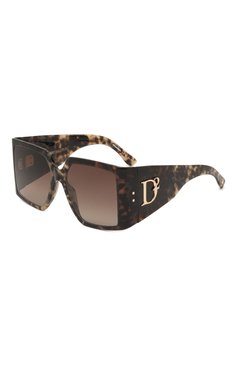 Женские солнцезащитные очки DSQUARED2 коричневого цвета, арт. D20096 ACI | Фото 1 (Региональные ограничения белый список (Axapta Mercury): Не проставлено; Нос: Не проставлено; Тип очков: С/з; Материал: Пластик; Оптика Гендер: оптика-женское; Очки форма: Квадратные)