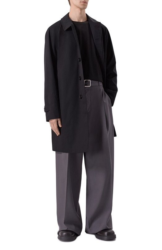 Шерстяные брюки Jil Sander J22KA0314-J40249 Серый  J22KA0314-J40249 Фото 2