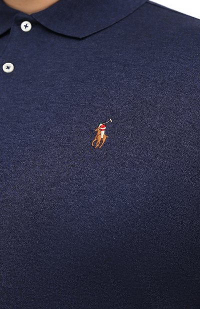 Хлопковое поло POLO RALPH LAUREN, арт. 711660606/PRL BS, фото 5