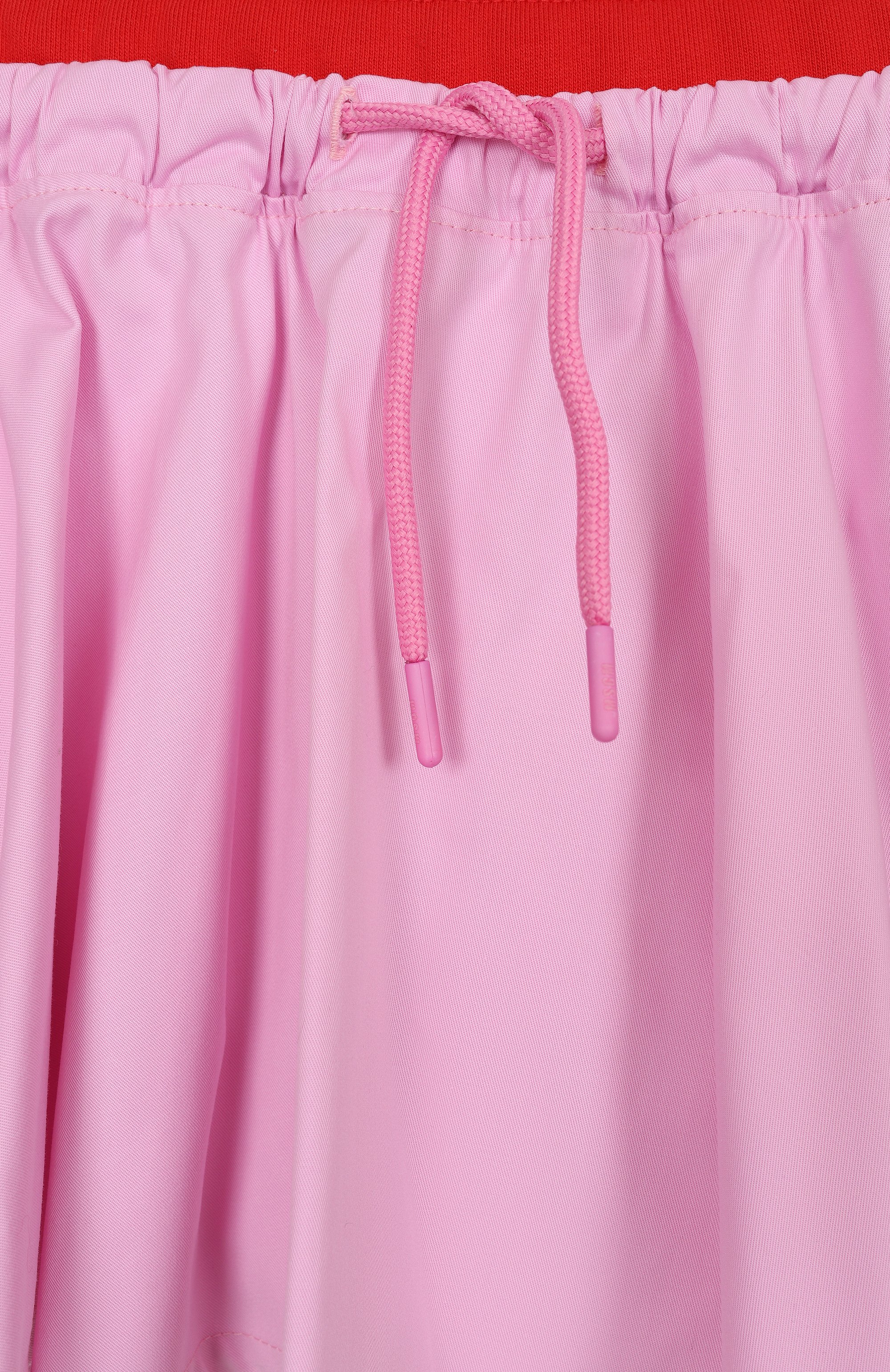 Хлопковая юбка MSGM KIDS, арт. S5MSJGST264, фото 3