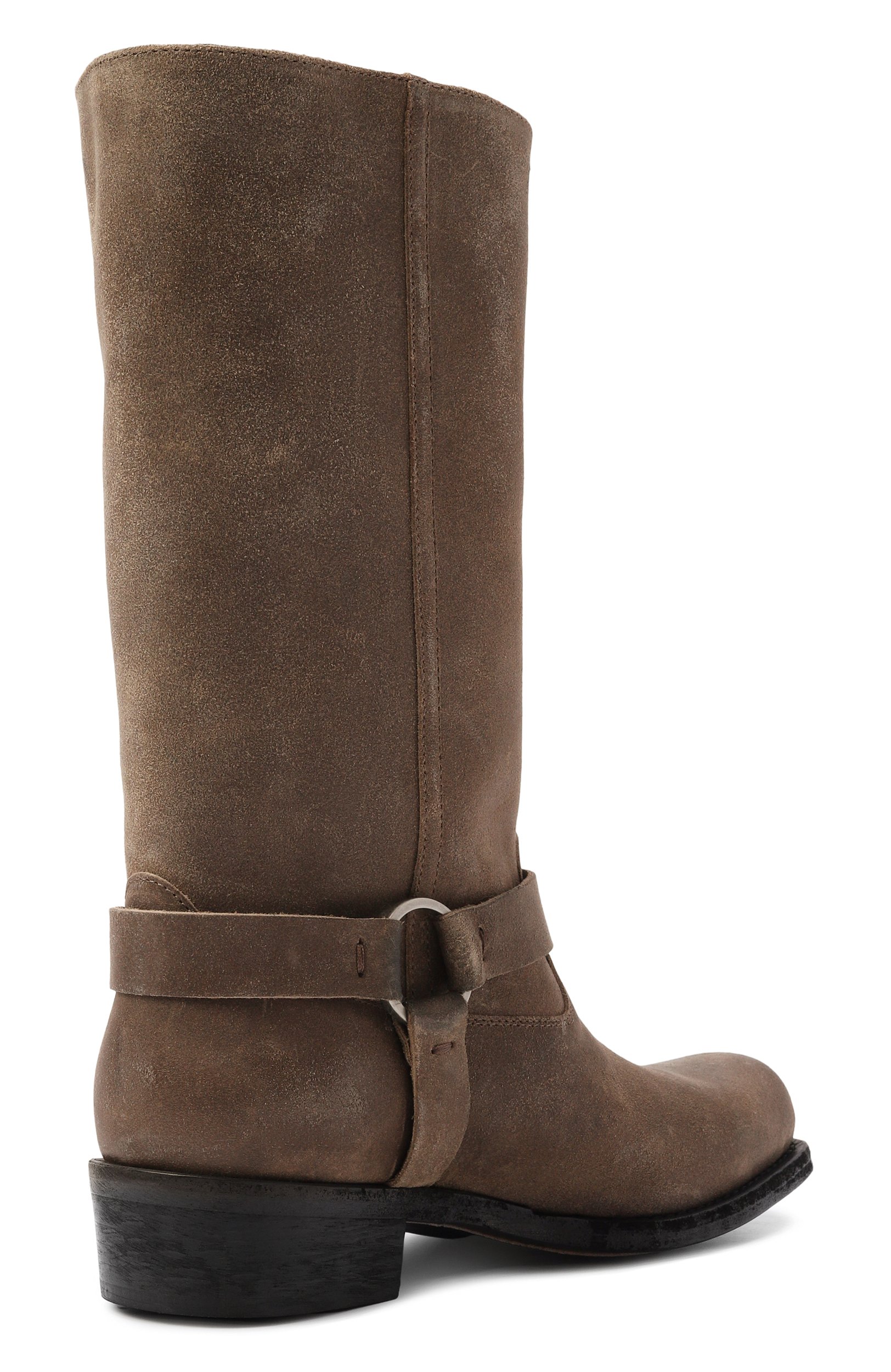 Замшевые сапоги biker GOLDEN GOOSE DELUXE BRAND, арт. GWF01057.F008237, фото 5