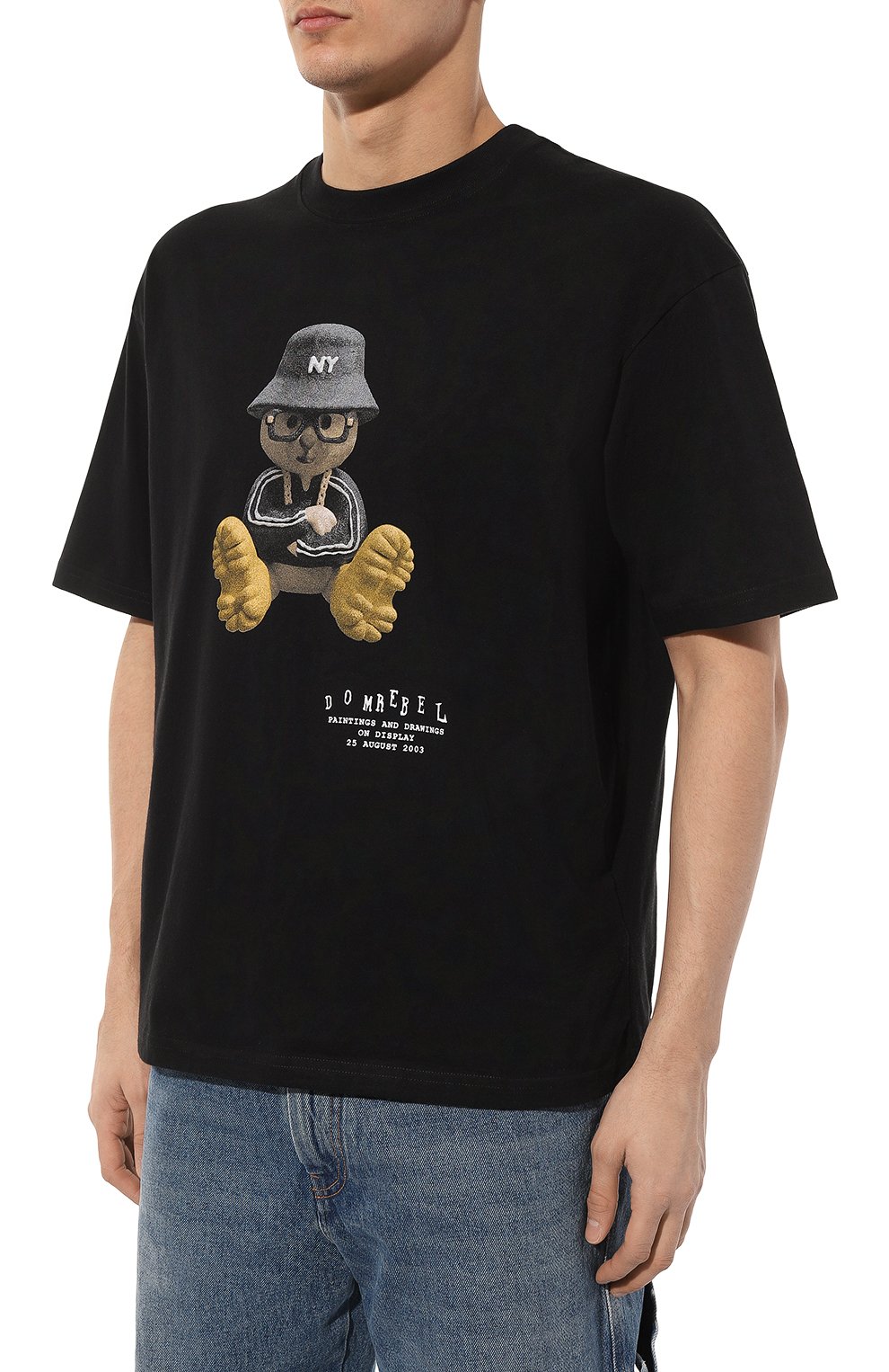 Хлопковая футболка DOMREBEL, арт. NEW Y0RKER/T-SHIRT, фото 3