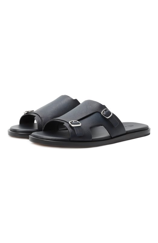 Кожаные шлепанцы Erik Santoni MCEG16723HC6MGTQ Синий MCEG16723HC6MGTQ