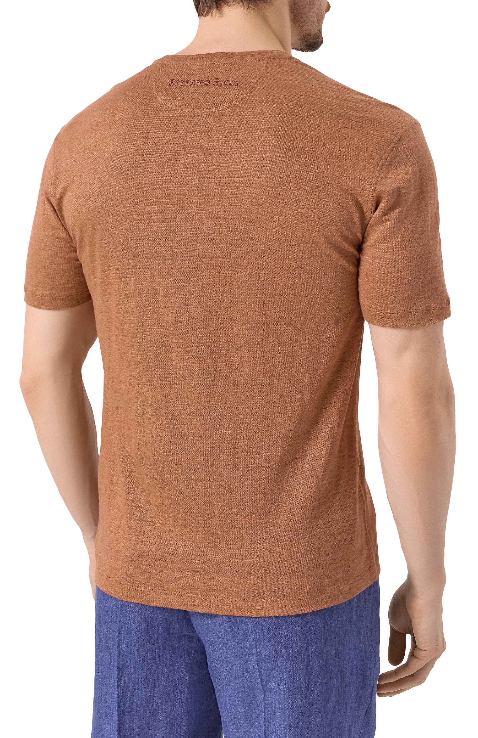Льняная футболка STEFANO RICCI, арт. MNH5204460/LN, фото 4