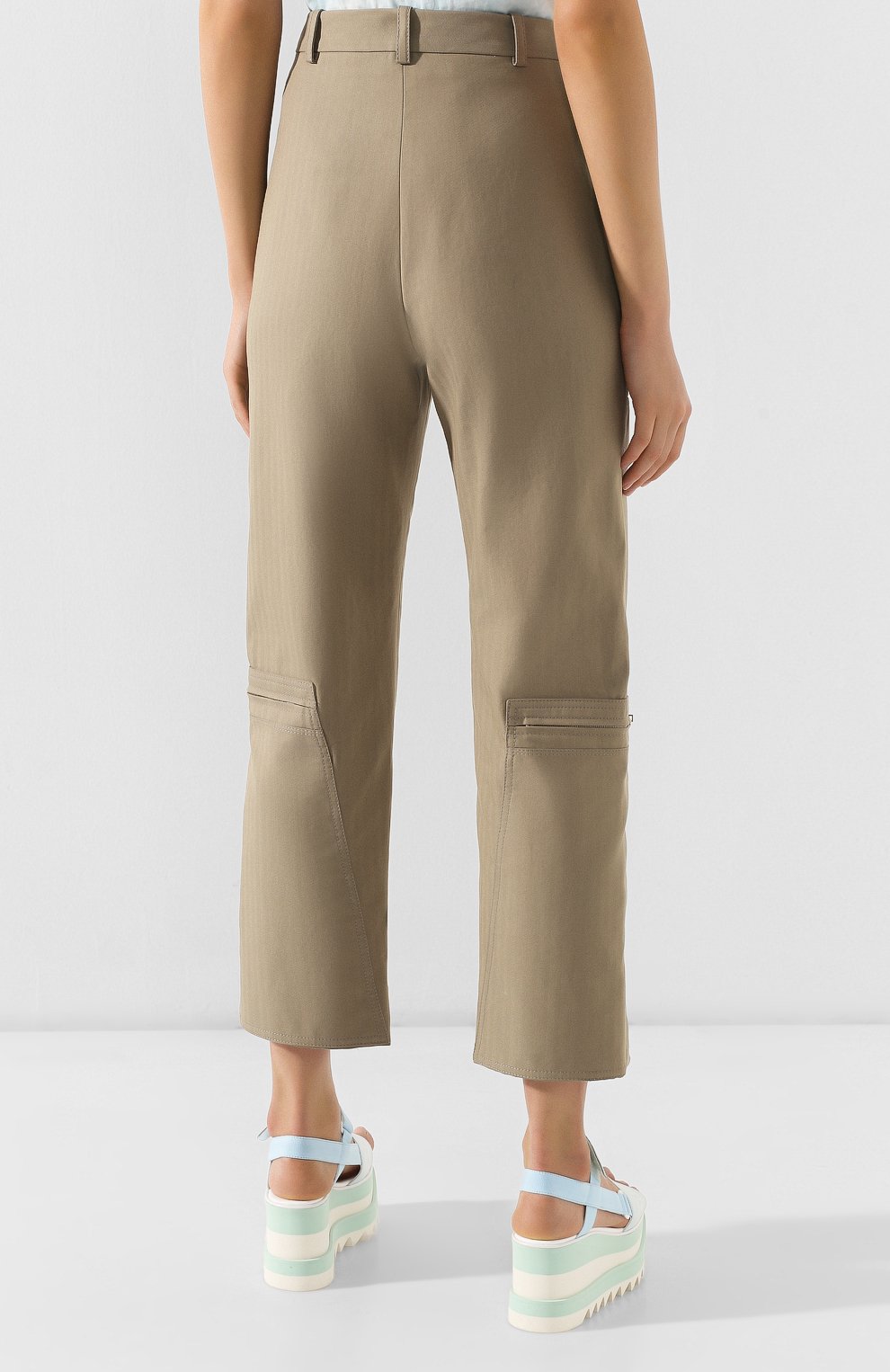 Хлопковые брюки STELLA MCCARTNEY, арт. 567050/SMB64, фото 4