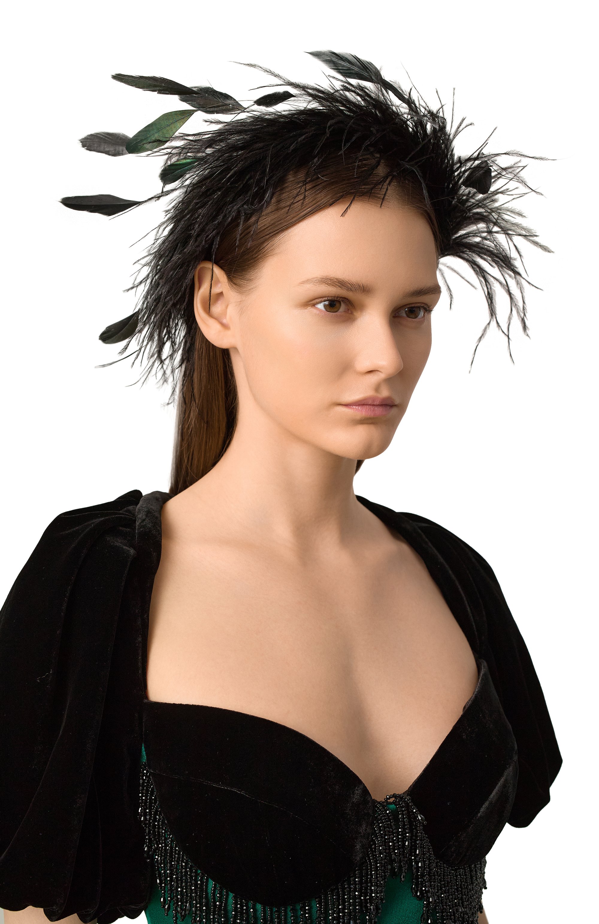 Ободок для волос PANFIL, арт. 0-T-BND-PLUM, фото 2