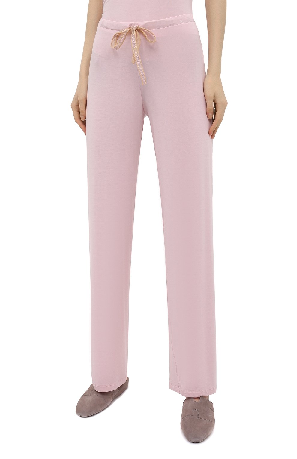 Брюки LA PERLA розового цвета по цене 17000 руб., арт. 0043830/G249, фото 3 Брюки LA PERLA, арт. 0043830/G249, фото 3
