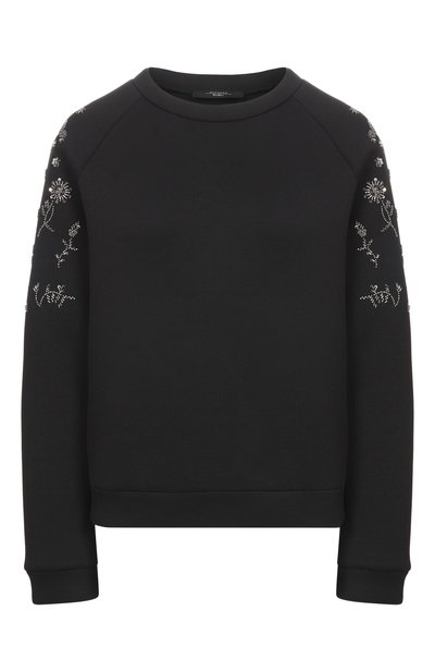 Женский свитшот с отделкой бисером WEEKEND MAX MARA, арт. WKDTEMA