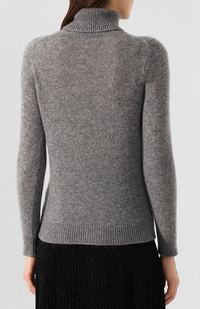 Водолазка из смеси кашемира и шелка IL BORGO CASHMERE темно-серого цвета по цене 48400 руб., арт. 54-1235G0, фото 4 Водолазка из смеси кашемира и шелка IL BORGO CASHMERE, арт. 54-1235G0, фото 4