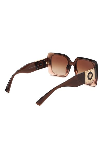 Солнцезащитные очки VERSACE коричневого цвета по цене 22250 руб., арт. 4405-533213, фото 4 Солнцезащитные очки VERSACE, арт. 4405-533213, фото 4