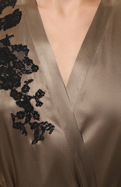 Шелковый халат MARJOLAINE, арт. 3PEA2001, фото 5