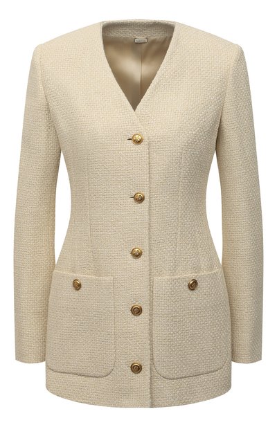 Женский жакет из хлопка и вискозы GUCCI, арт. 674332/ZAGLM
