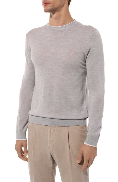 Джемпер из шерсти и шелка WINDSOR, арт. 13 NAND0-D, фото 3